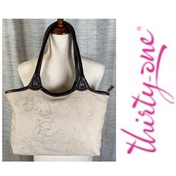 Thirty One tan hand bag. - Picture 1 of 16